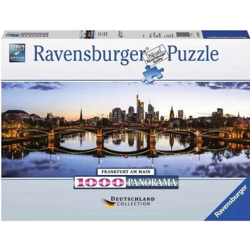 Ravensburger puzzel 1000 stukjes Panorama Frankfurt am Main